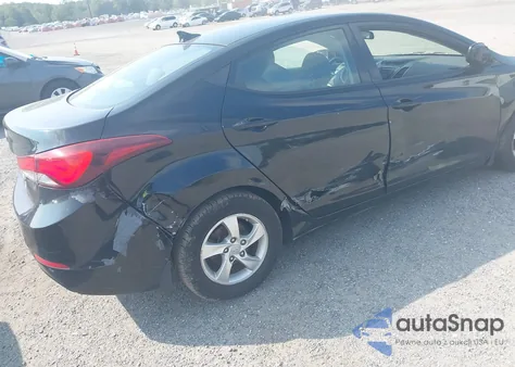 2014 Hyundai Elantra Se from USA, damaged, VIN 5NPDH4AE9EH539058
